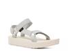 Midform Universal Platform Sandal Taupe view