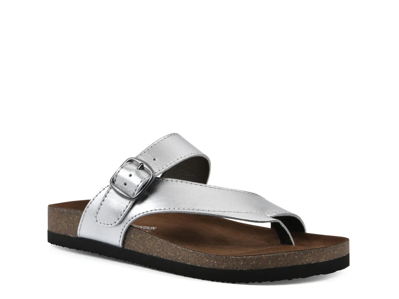 Carly Nubuck Flat Sandal
