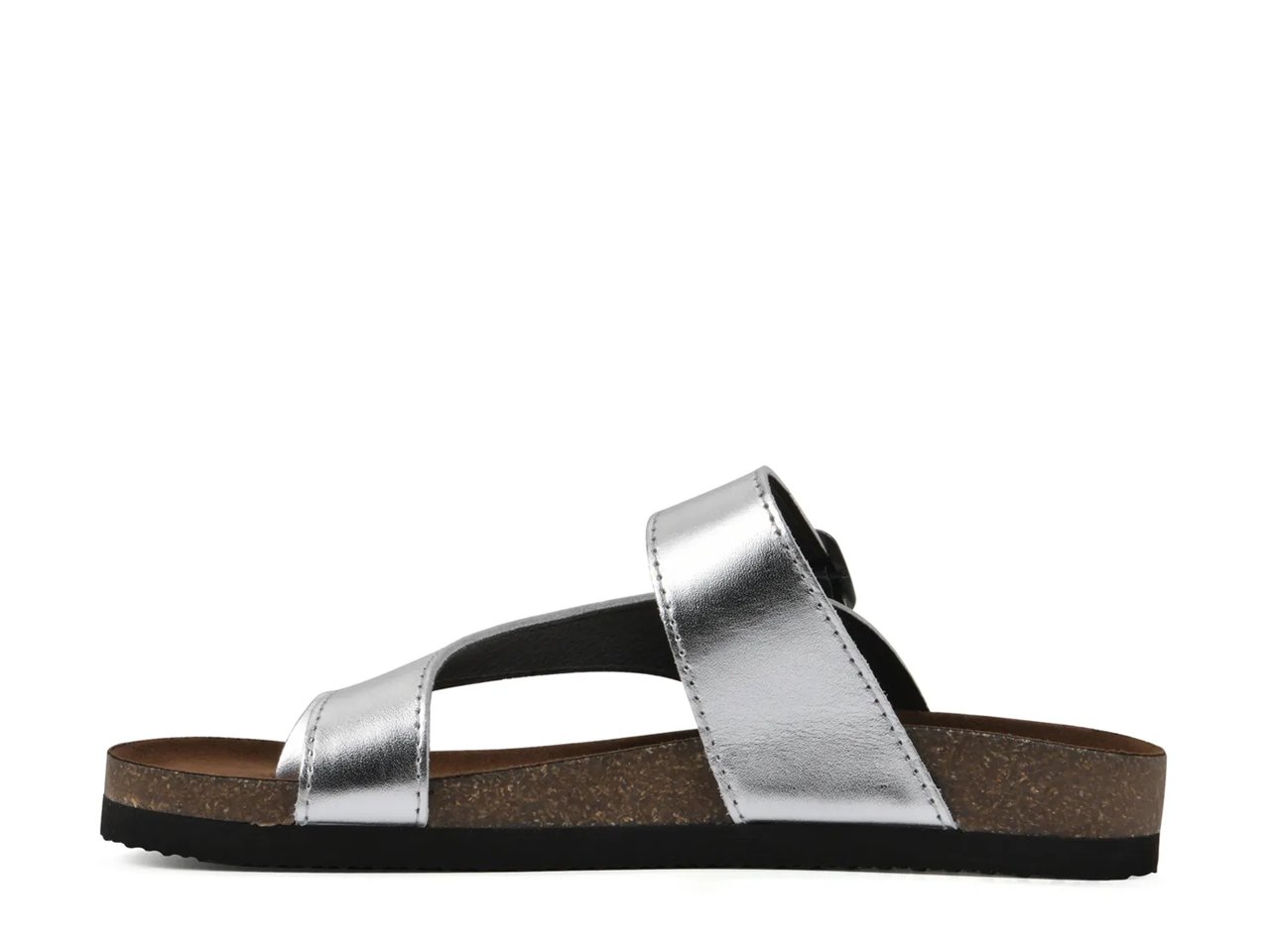 Carly Nubuck Flat Sandal