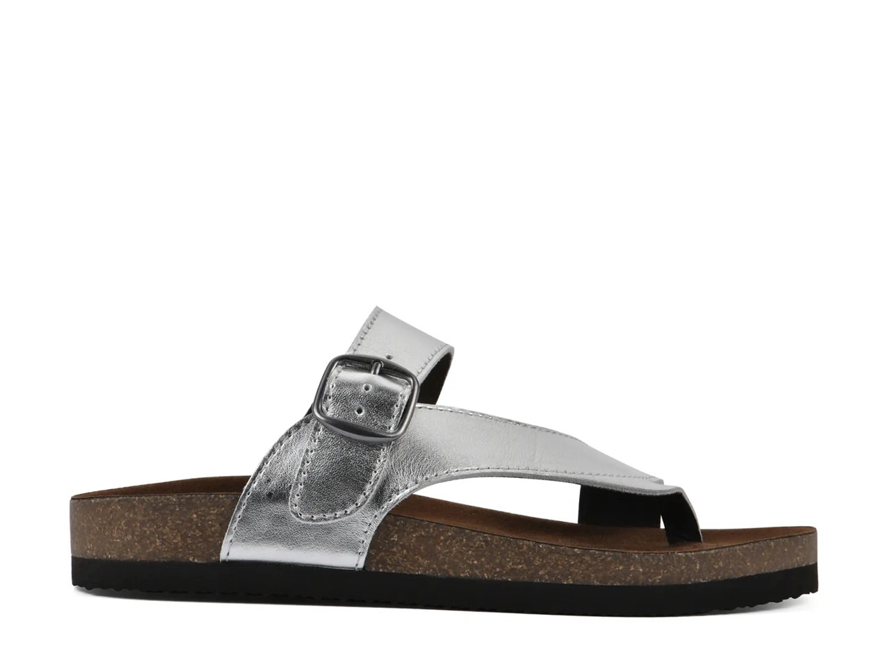 Carly Nubuck Flat Sandal
