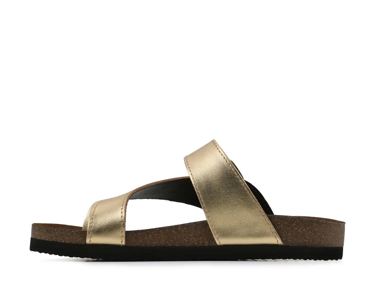 Carly Nubuck Flat Sandal