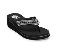 Marcy Wedge Sandal Black view