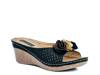 Juliet Wedge Sandal Black view