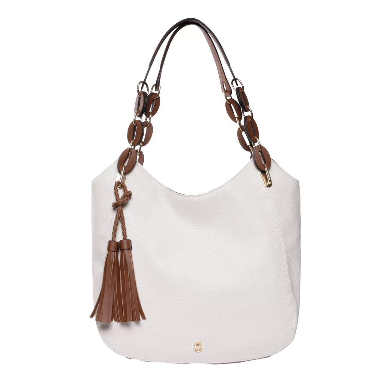 Kelly & Katie 2 Tone Tassle Shoulder Bag