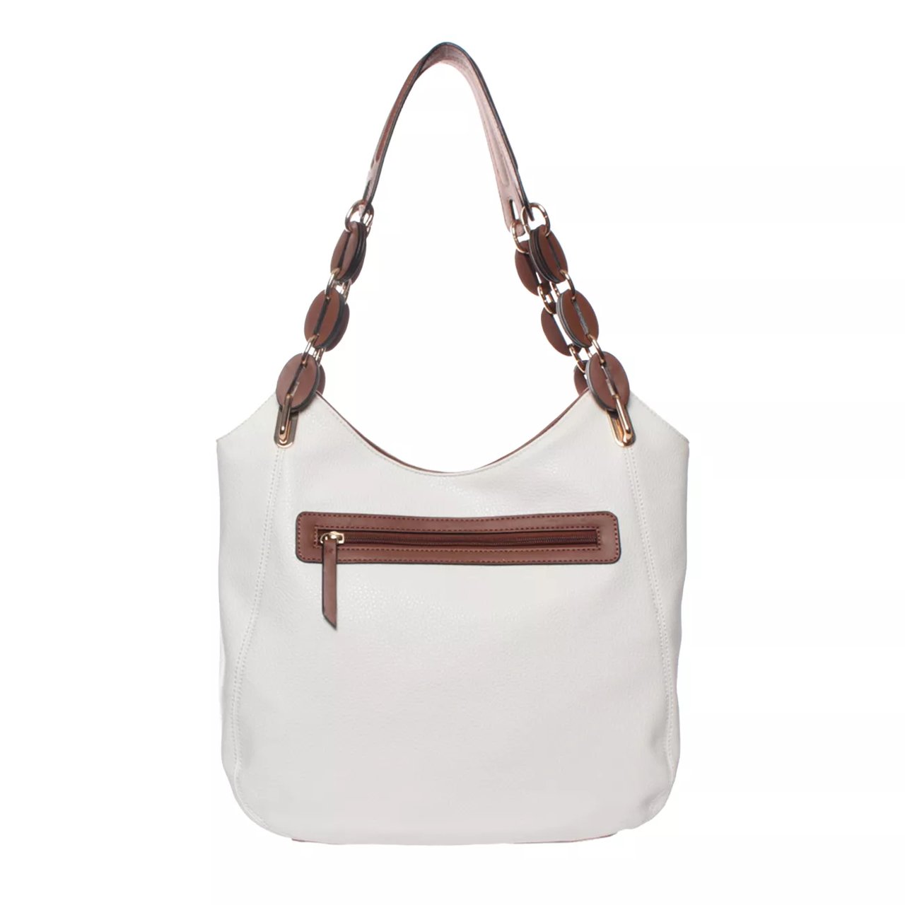 2 Tone Tassle Shoulder Bag