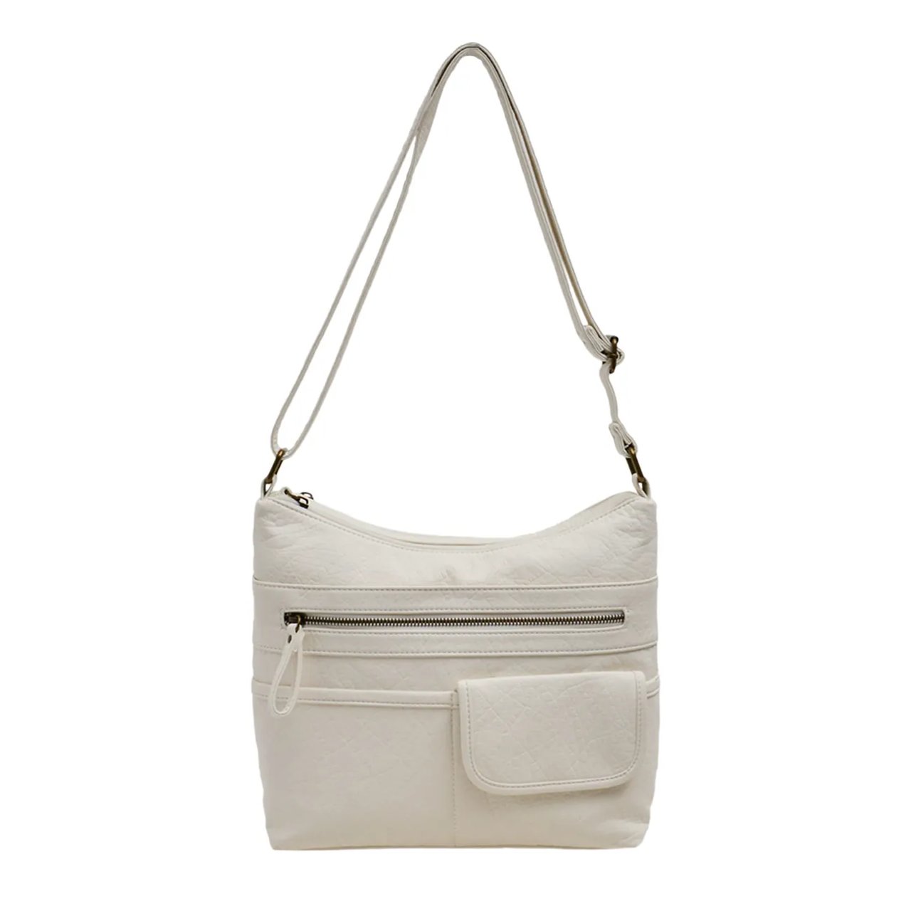Front Zip Crossbody