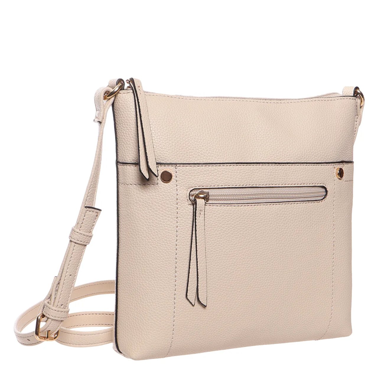 Women's Front Zip Crossbody Bag