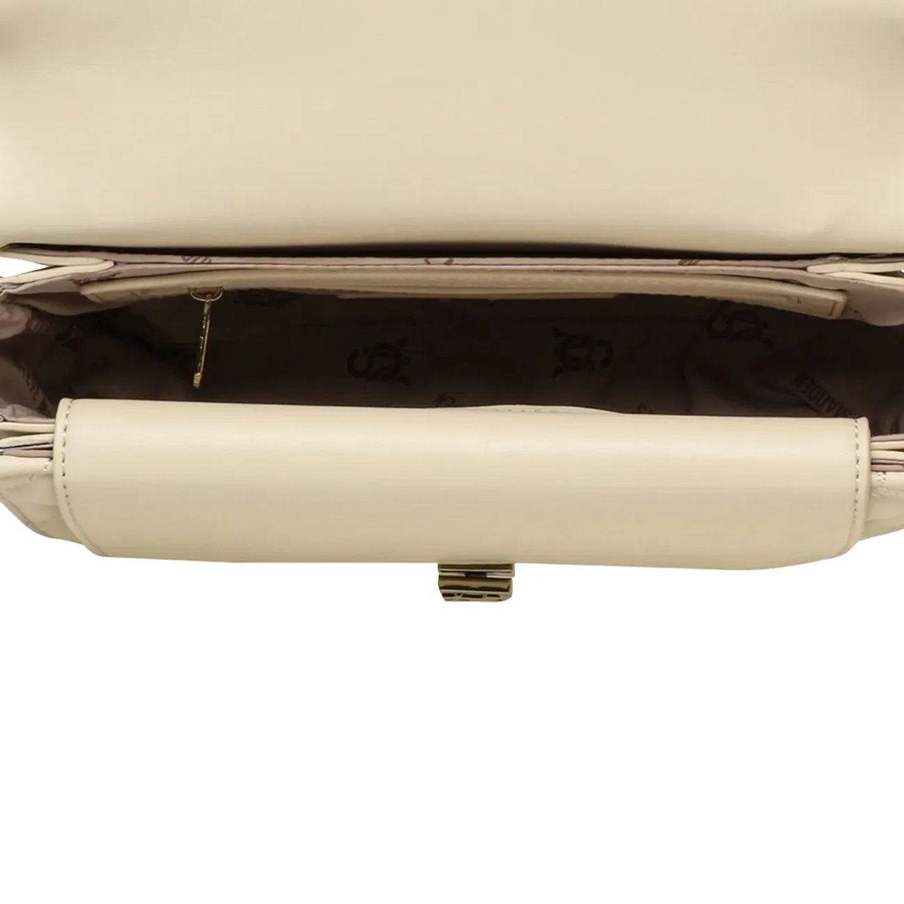 Women's Quilted Top Handle Bag Bone