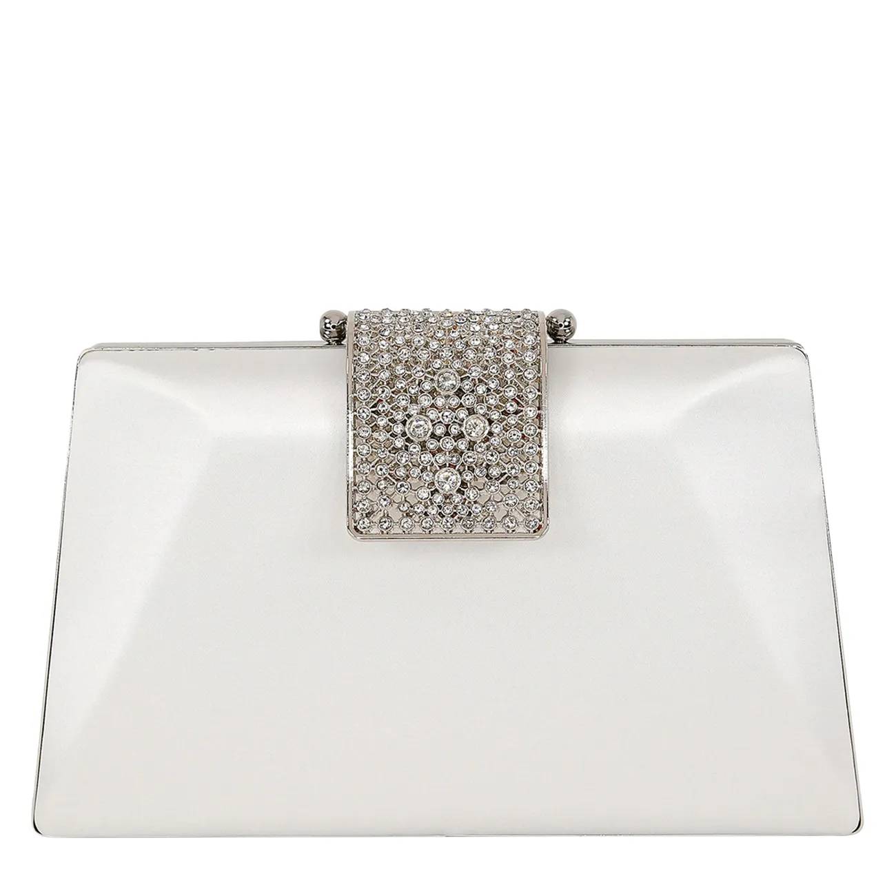 Jewel Badgley Mischka Women's Amira Minaudiere Clutch