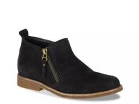 Mazin Cayto Zip Bootie Black Nubuck Leather view