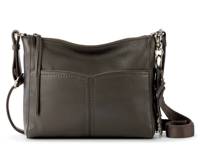 Alameda Crossbody Bag Grey Leather view