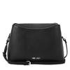 Calandra Triple Compartment Crossbody Bag Black view