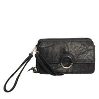 Wallet On A String Crossbody Bag BLACK view