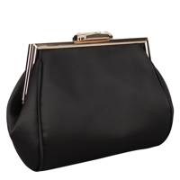 Skye Framed Clutch BLACK view