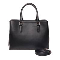 Women's Satchel Bag BLACK/COGNAC view