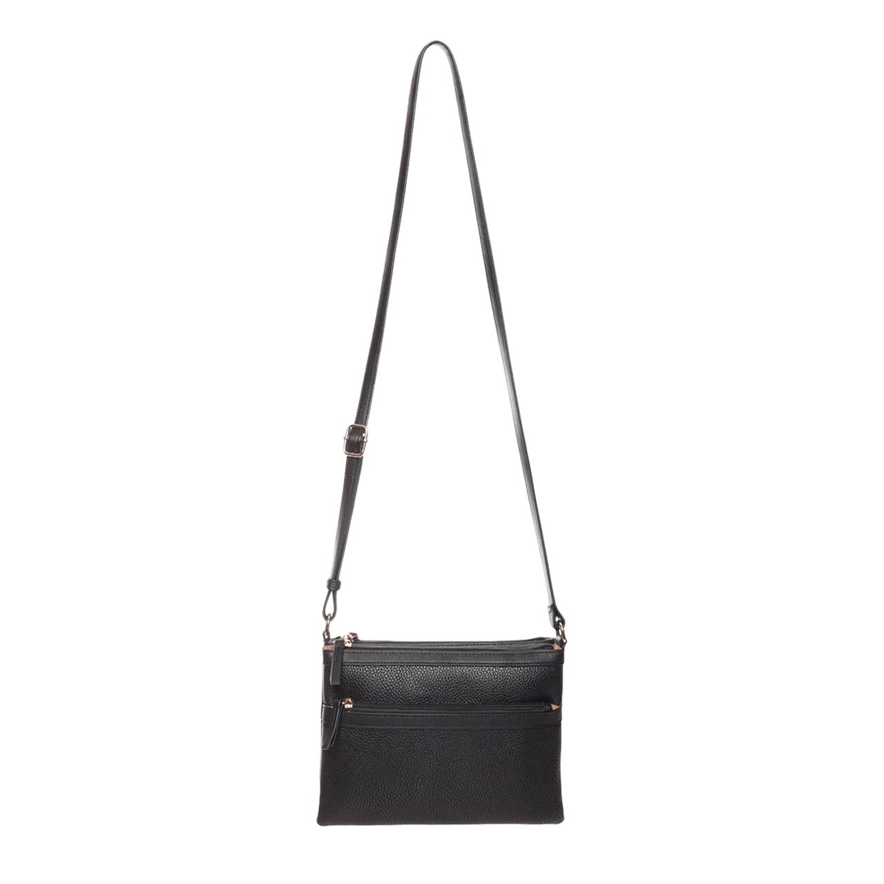 Multi Zip Crossbody Bag