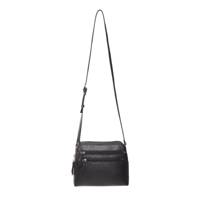 Women's Multi Zip Crossbody Bag BLACK view