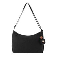 Women's Banyan Eco Twill Shoulder Bag BLACK view