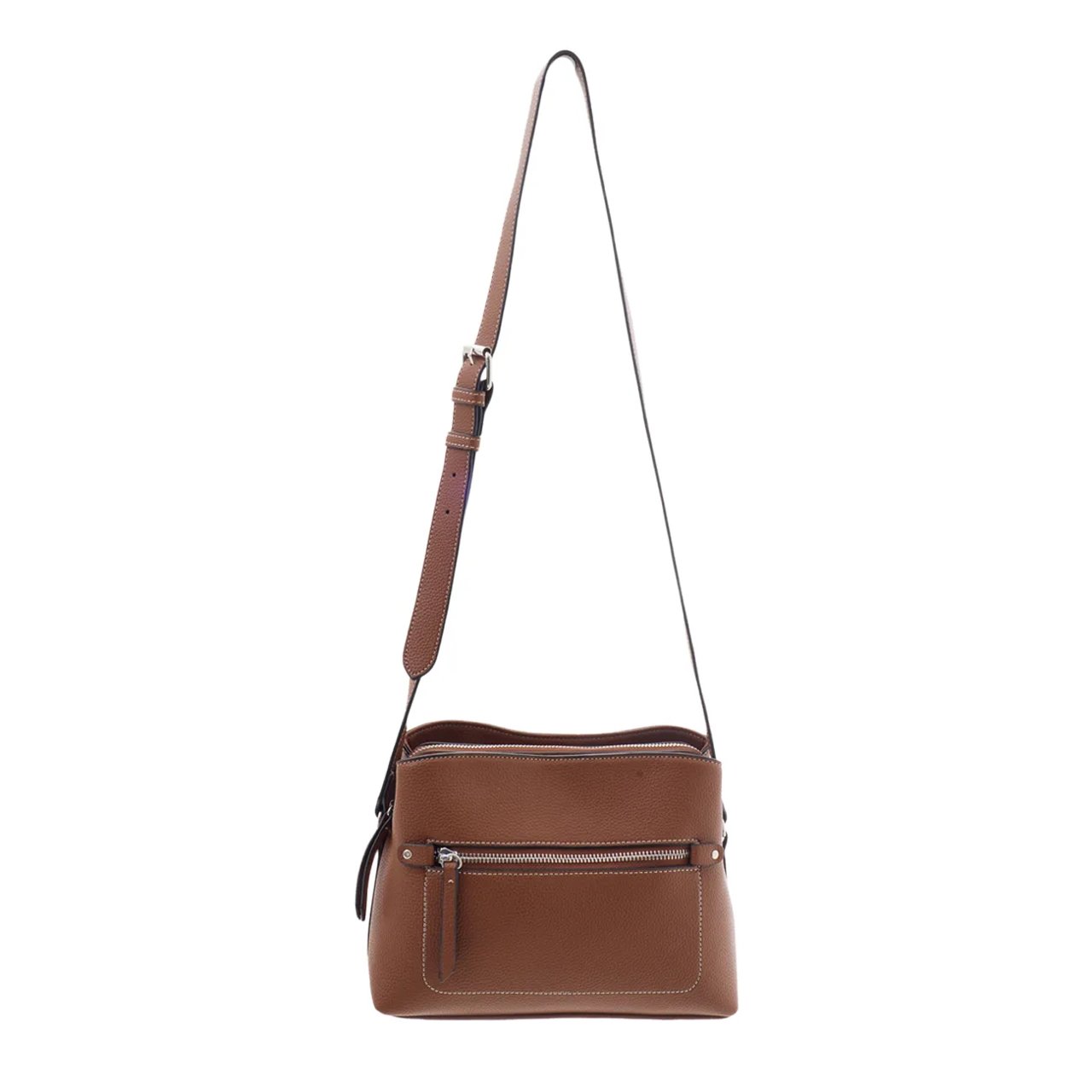 Women's Multi-Pocket and Zip Crossbody Bag