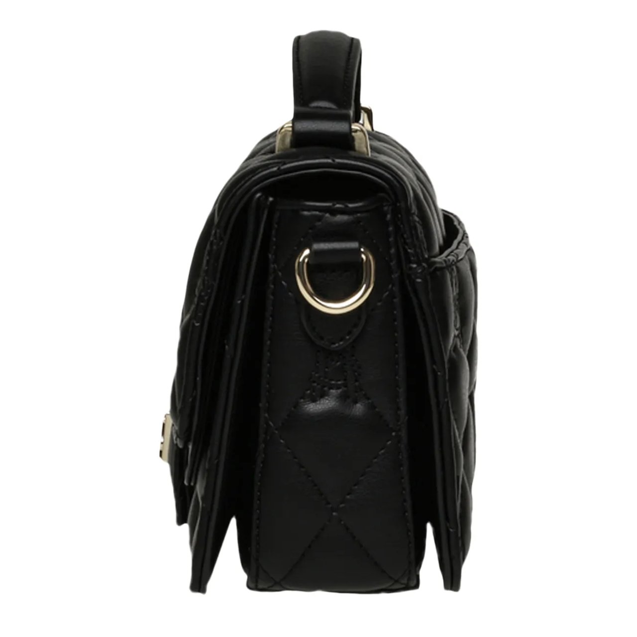 Women's Quilted Top Handle Bag Bone