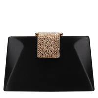 Women's Amira Minaudiere Clutch BLACK view
