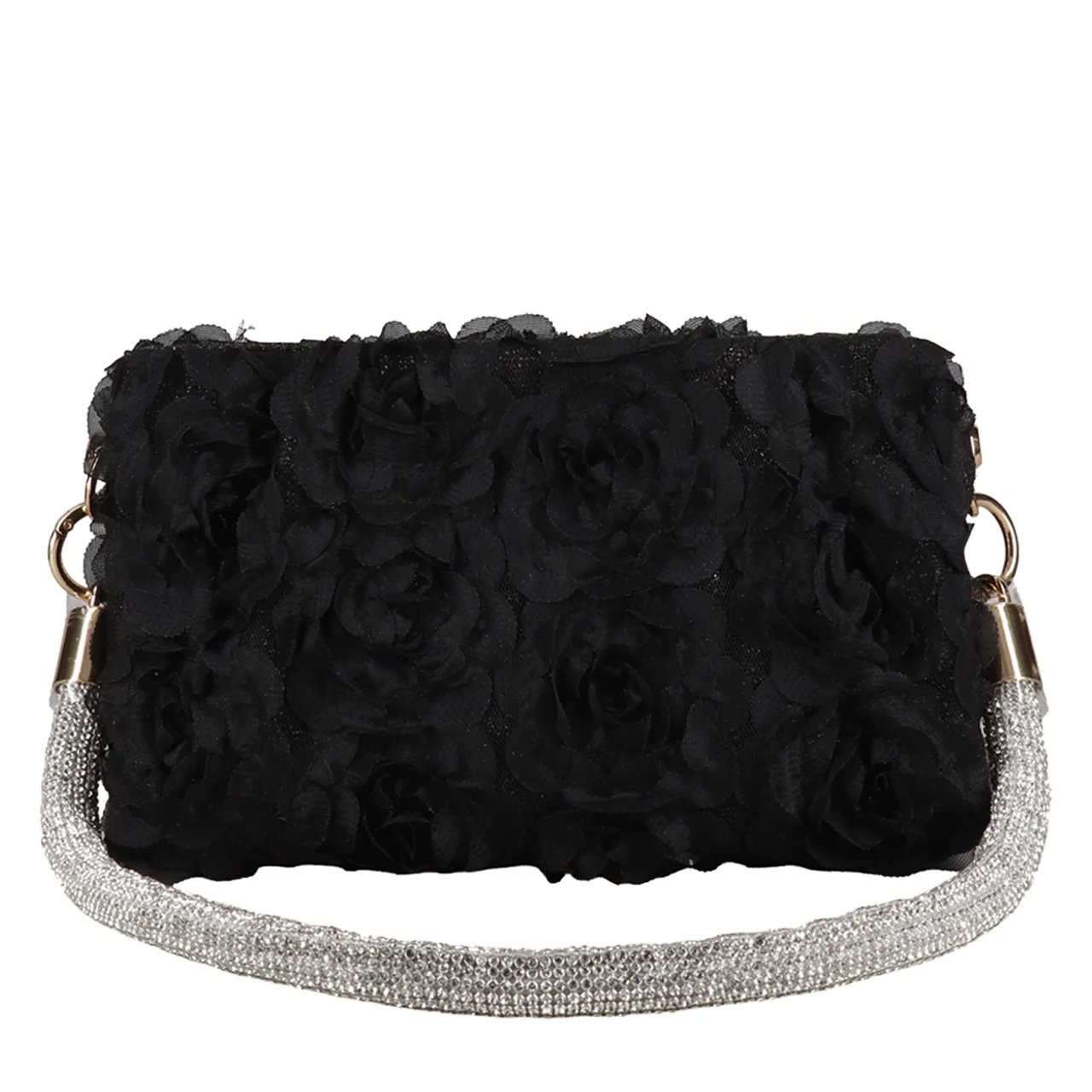 Women's Blossom Floral Lace Pouch Clutch