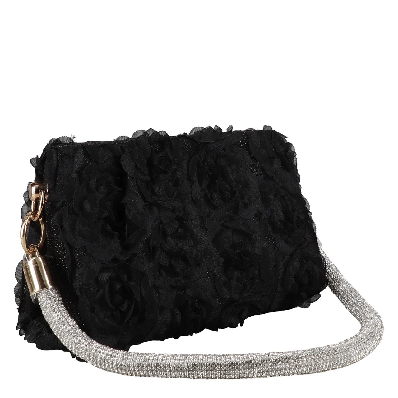 Women's Blossom Floral Lace Pouch Clutch