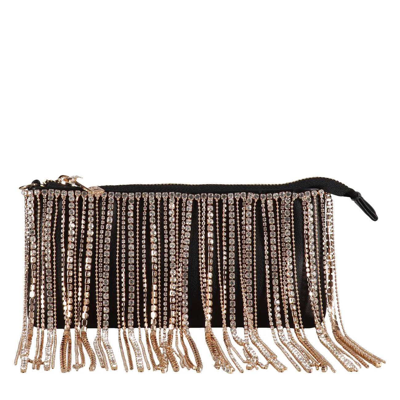Jewel Badgley Mischka Women's Fringe Crossbody Bag