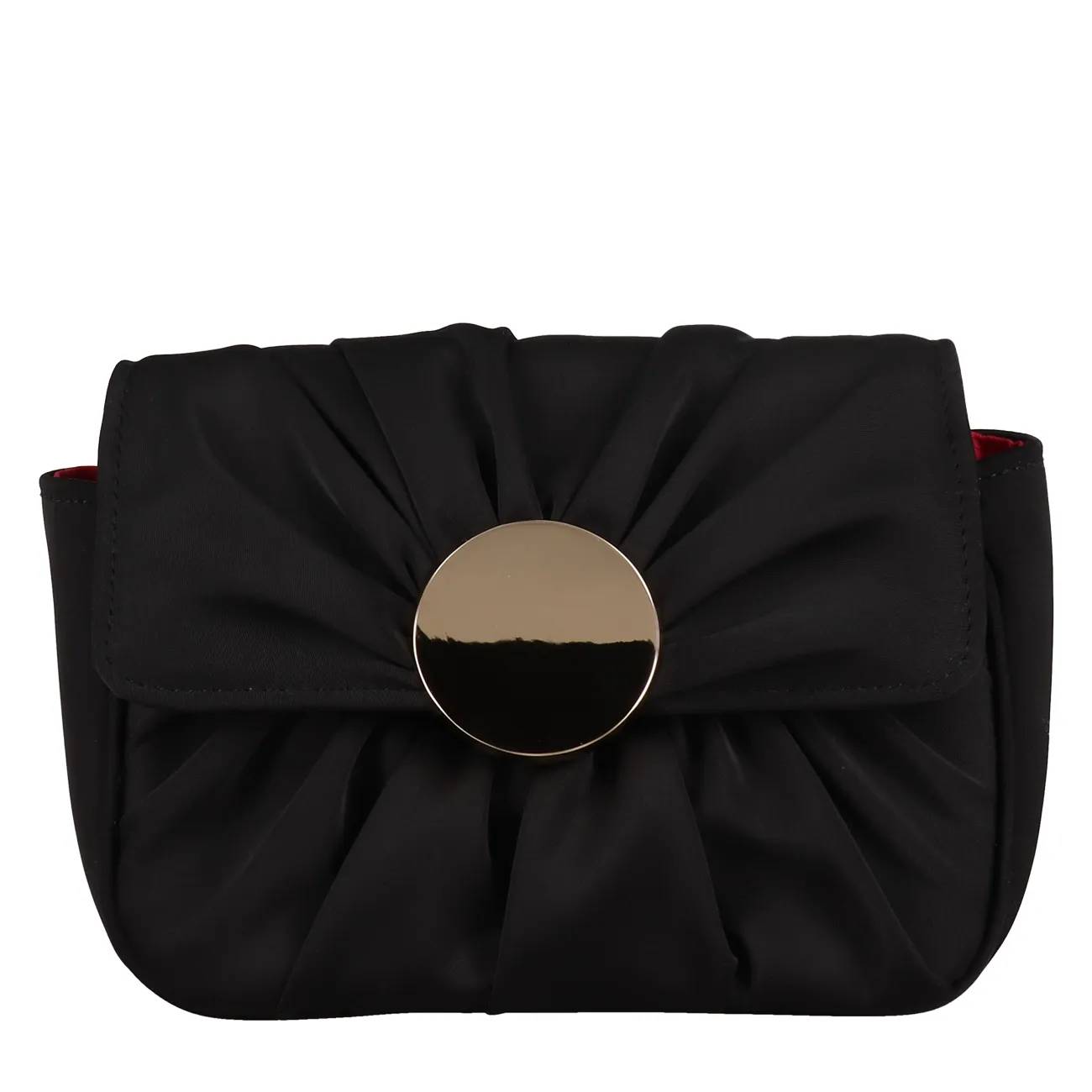Jewel Badgley Mischka Women's Romie Pleated Mini Crossbody Bag