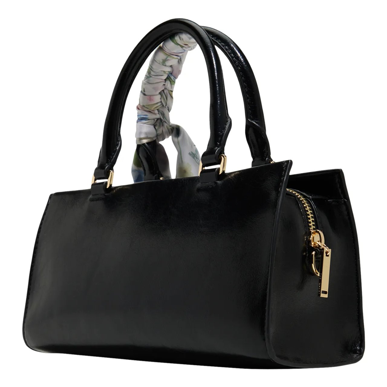 Women's Farah Leather Satchel with Scarf