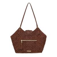 Women's Bmckena Quilter 2pcs Tote CHOCOLATE view