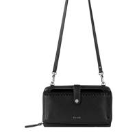 Iris Large Smartphone Crossbody BLACK view
