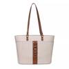 2 Tone Tote Bag CREAM/TAN view