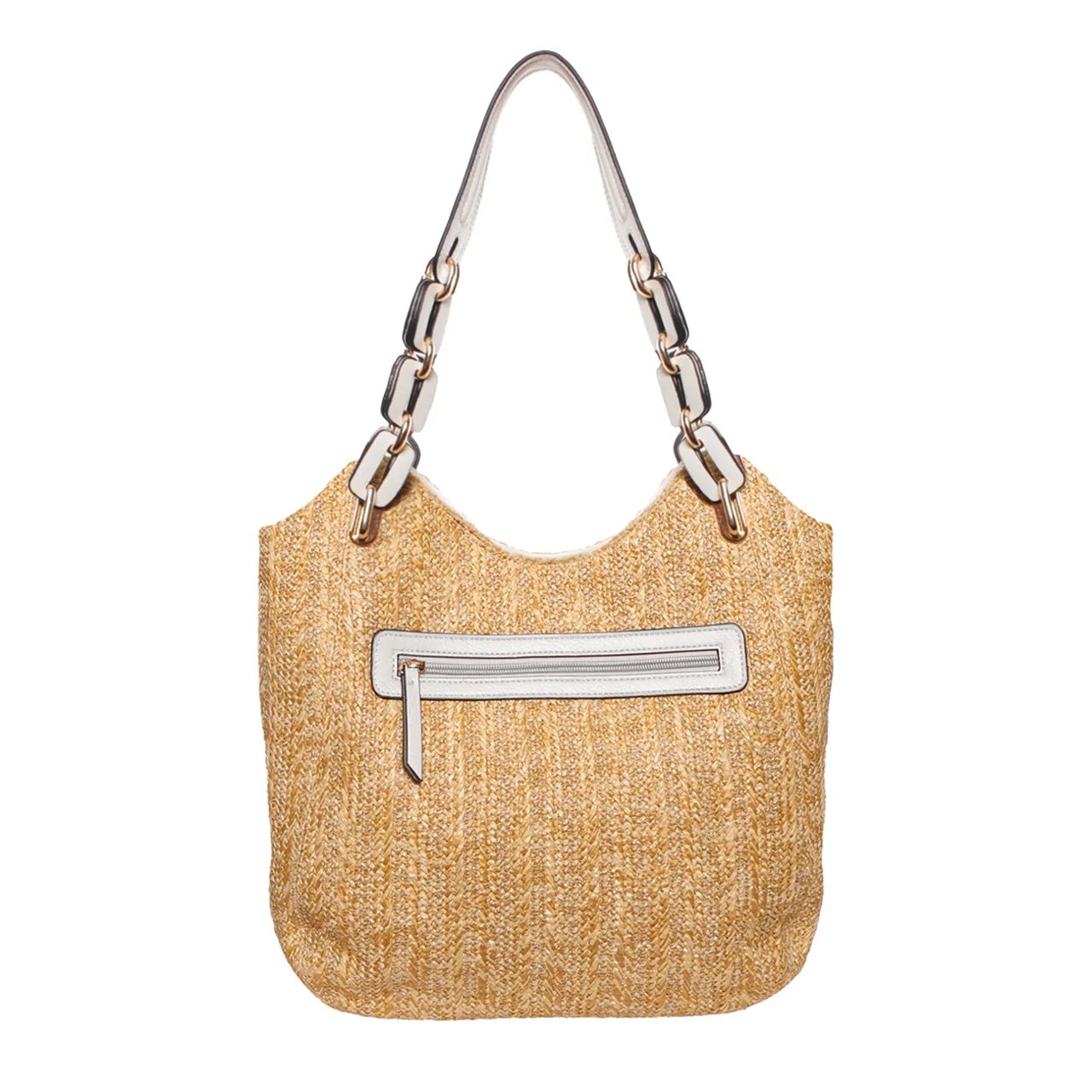 2 Tone Tassle Shoulder Bag