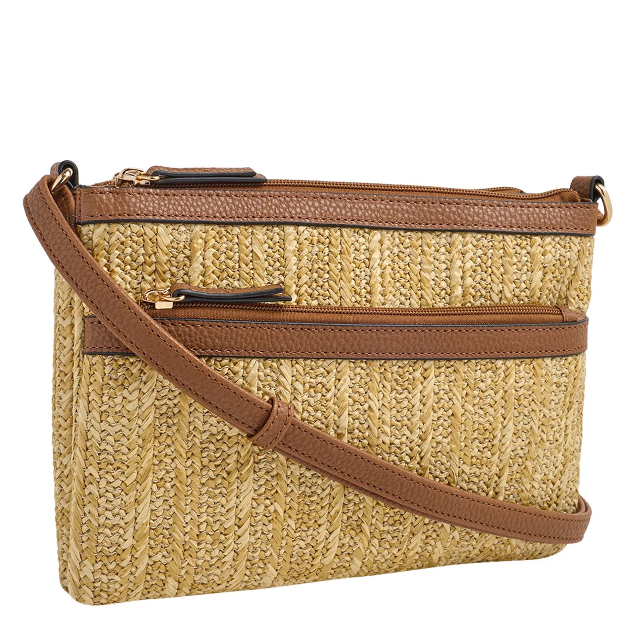 Multi Zip Crossbody Bag