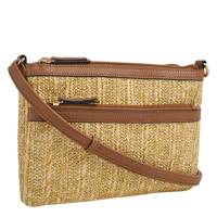 Multi Zip Crossbody Bag NATURAL view