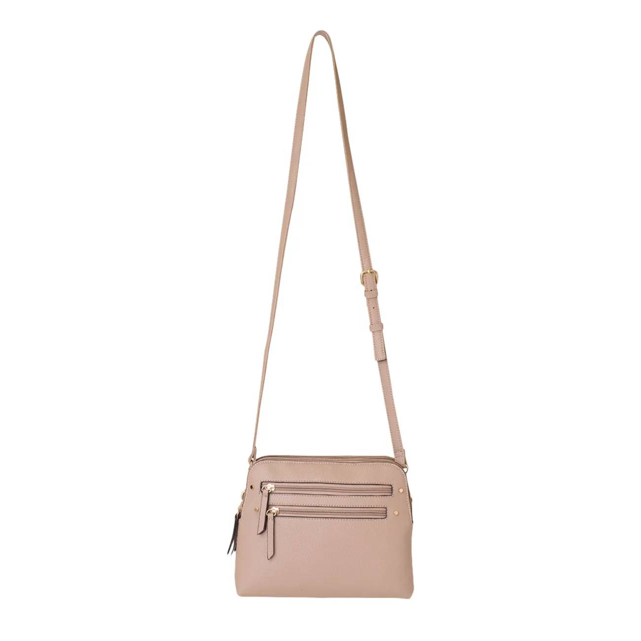 Kelly & Katie Women's Multi Zip Crossbody Bag