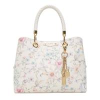 Lotycann Floral Satchel FLORAL view