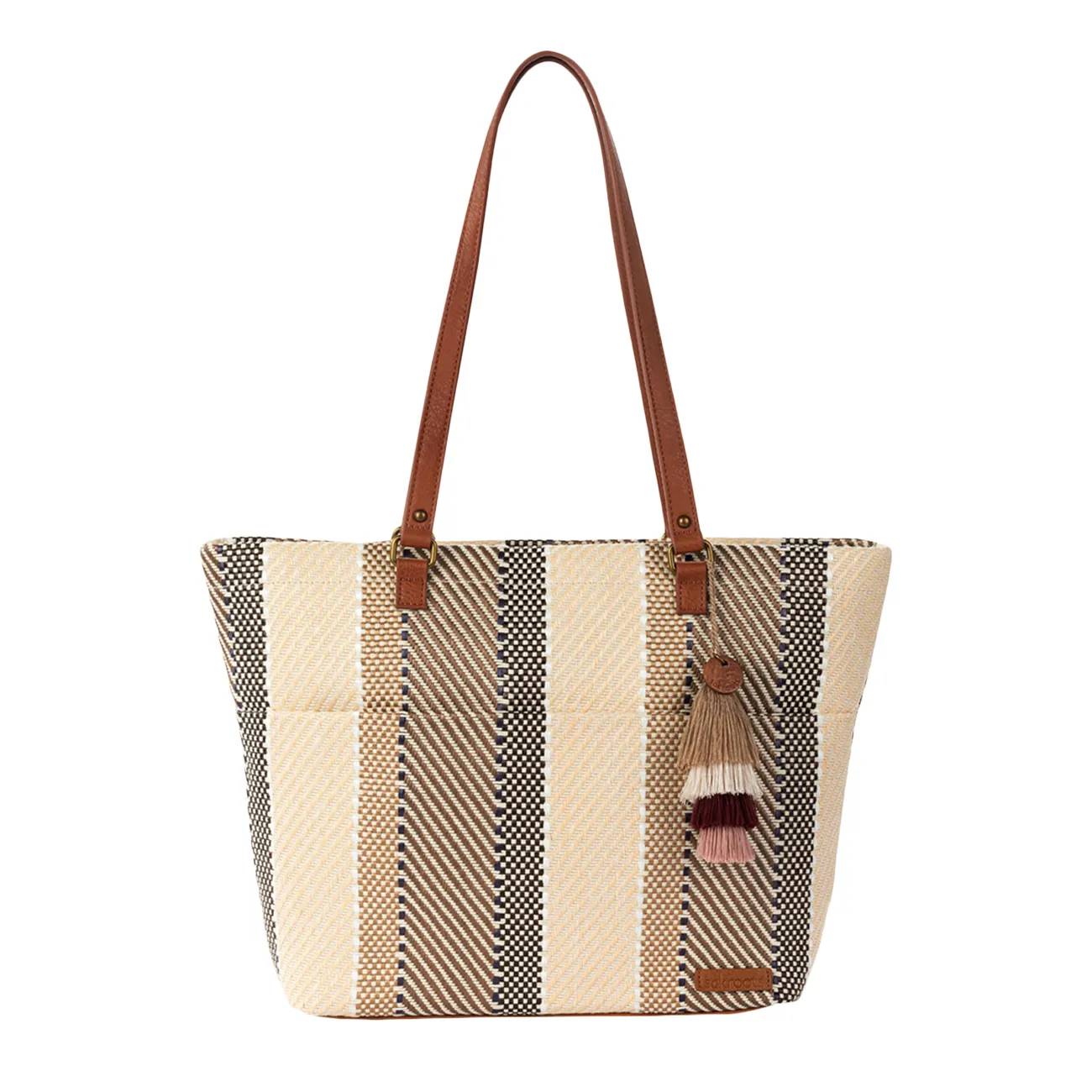 Sakroots Women's Banyan Straw Metro Tote
