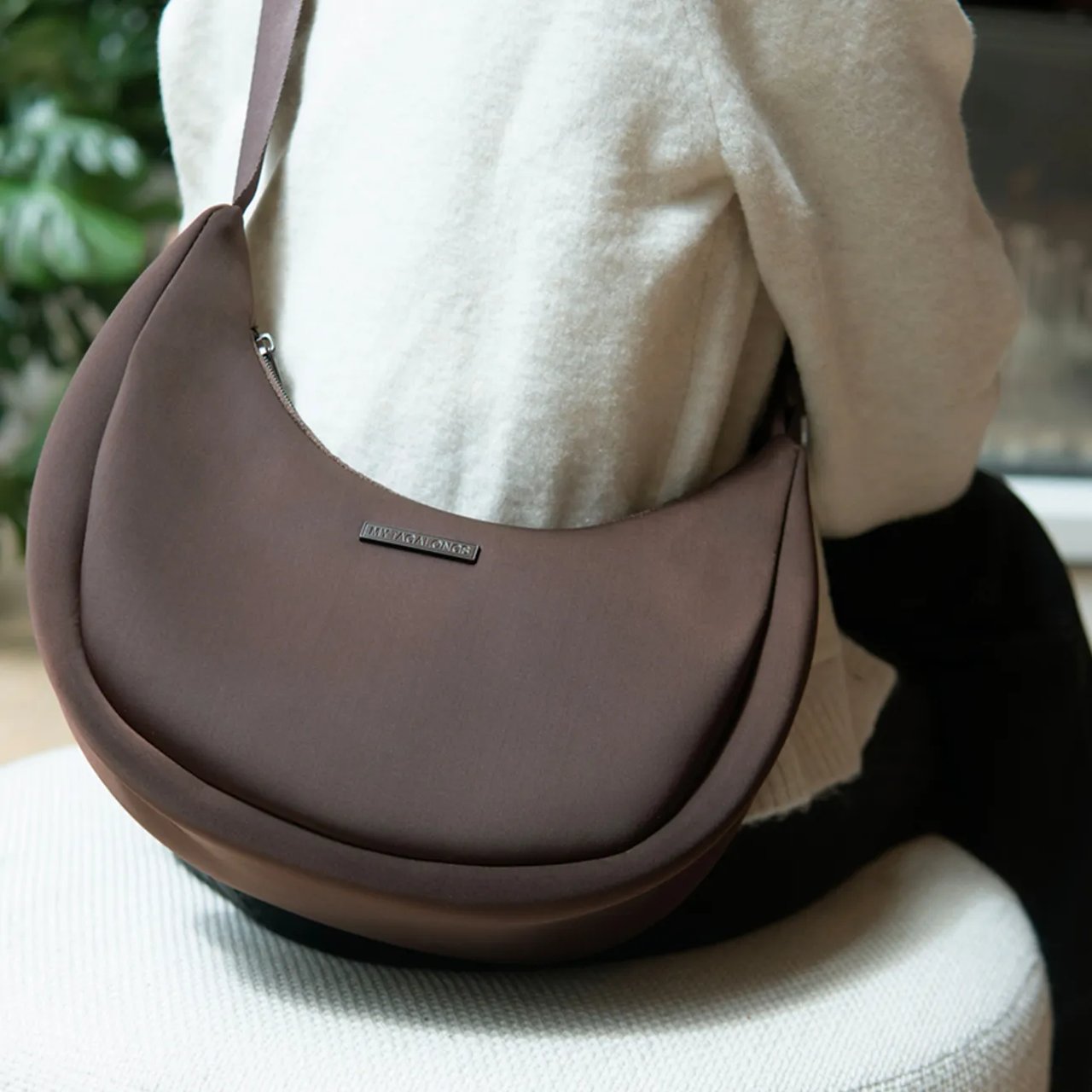 Women's Crescent Crossbody Bag