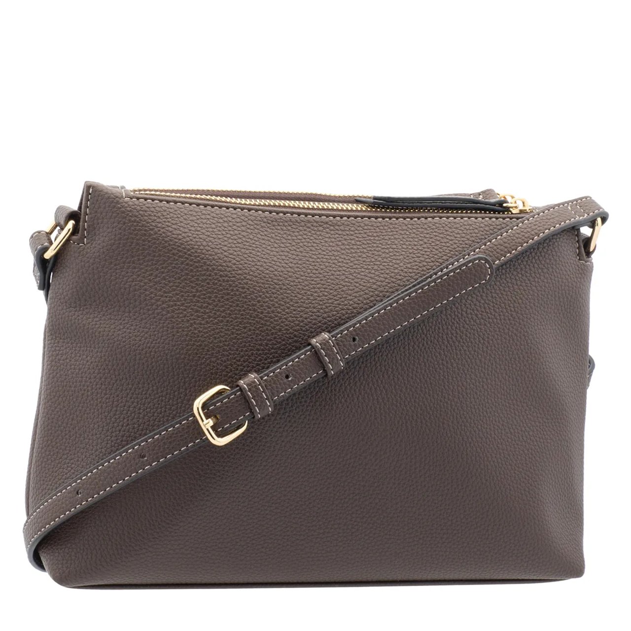 Women's Multi-Zip Crossbody Bag
