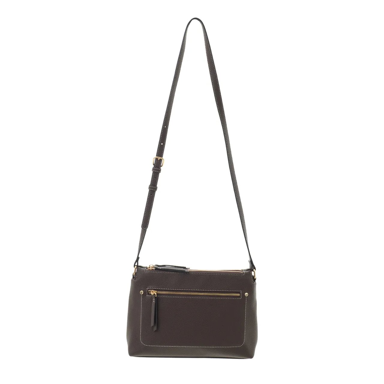 Women's Multi-Zip Crossbody Bag