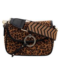 Women's Belle Crossbody Bag BLACK & NUTS view