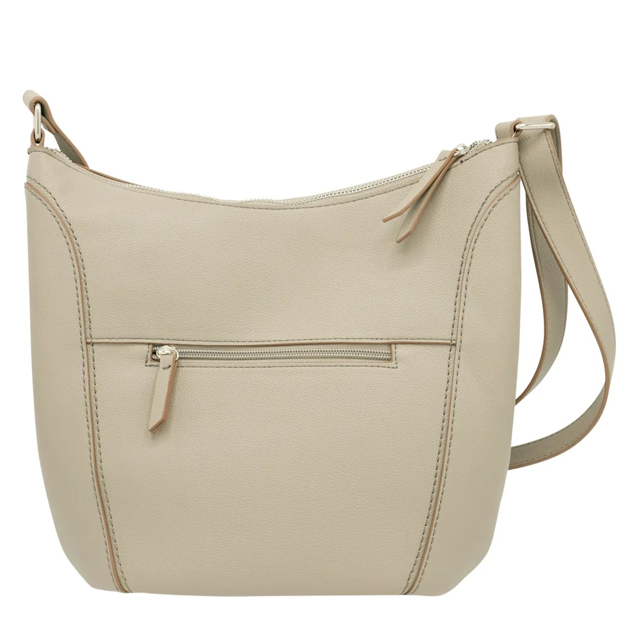 Women's Top Zip Crossbody Hobo Style Bag