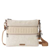 Basic Crossbody Bag WHITE FLOWER BLOSSOM view