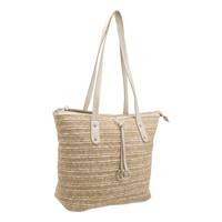 Womenn's Tote Bag Natural/Gold view