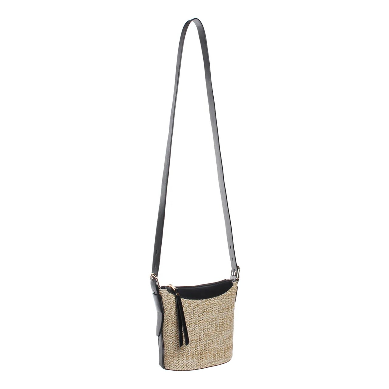 Straw Bucket Bag