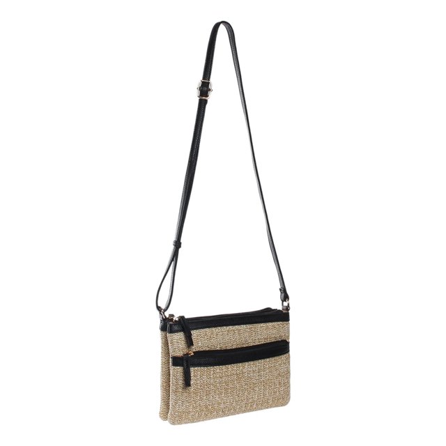 Straw Crossbody Bag