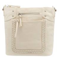 Braided Shoulder Bag LIGHT BEIGE view