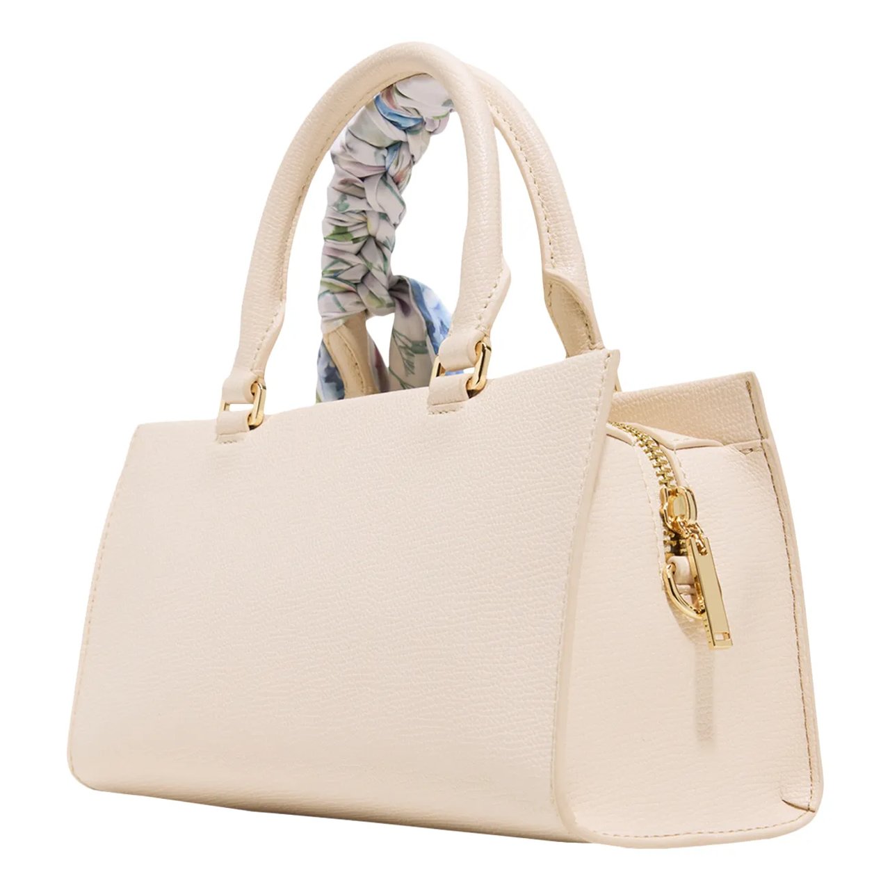 Women's Farah Leather Satchel with Scarf